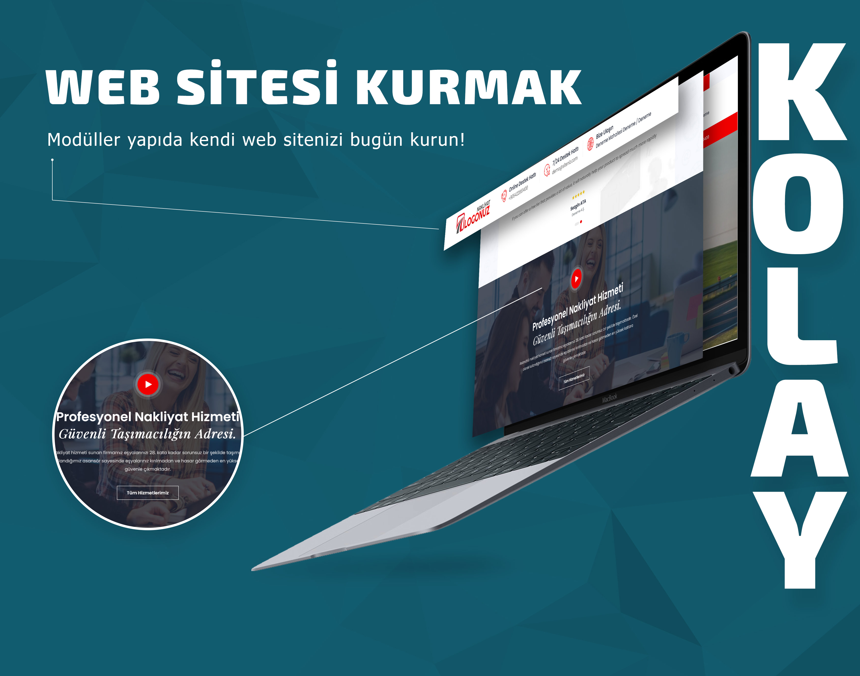 Web Sitesi Kurmak Çok Kolay